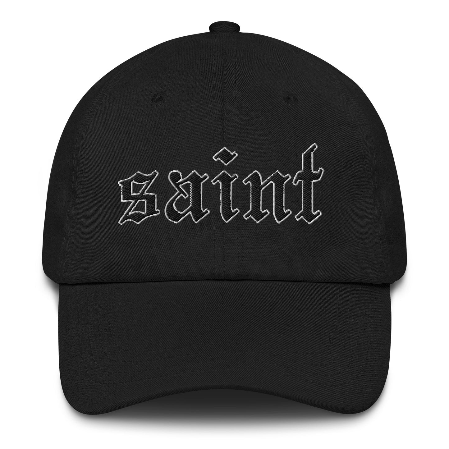 Saint Dad Hat black letters