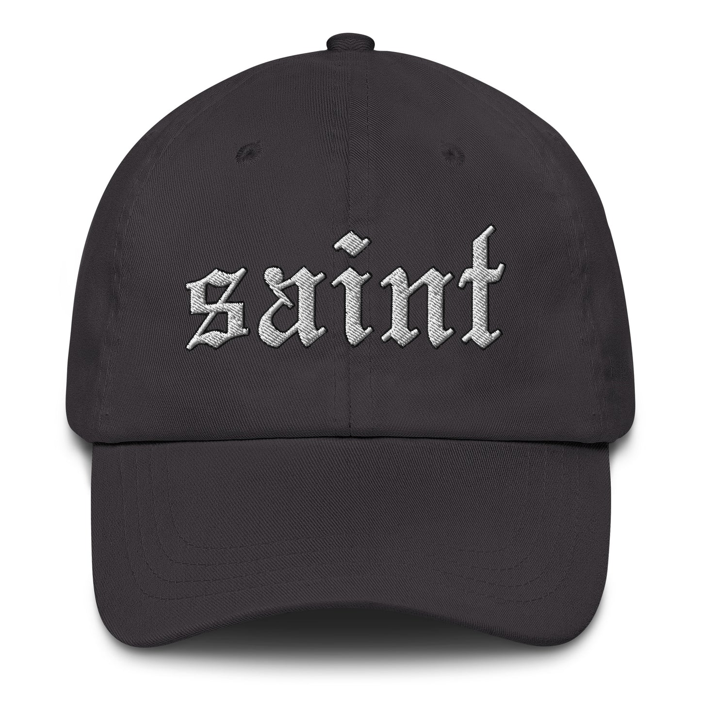 Saint Dad Hat white letters