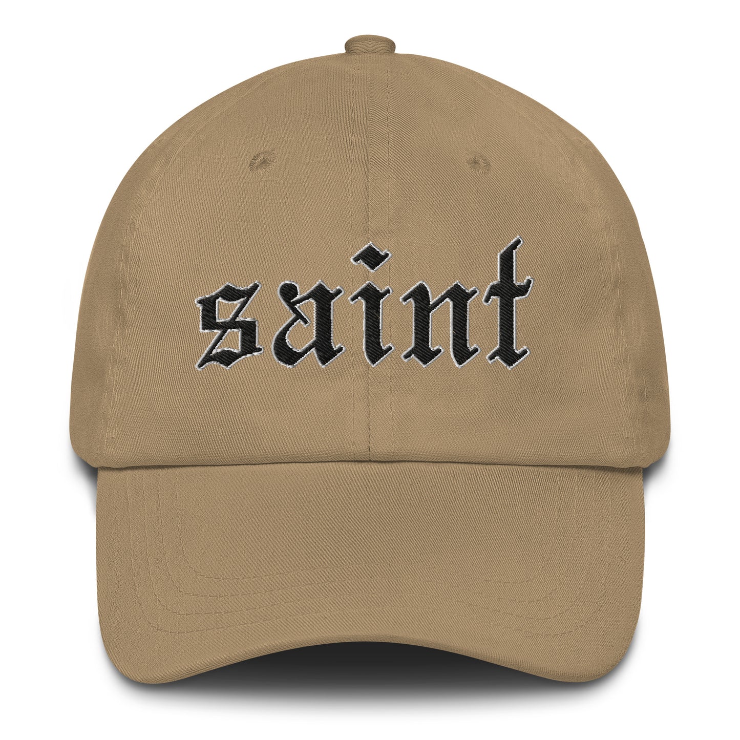 Saint Dad Hat black letters