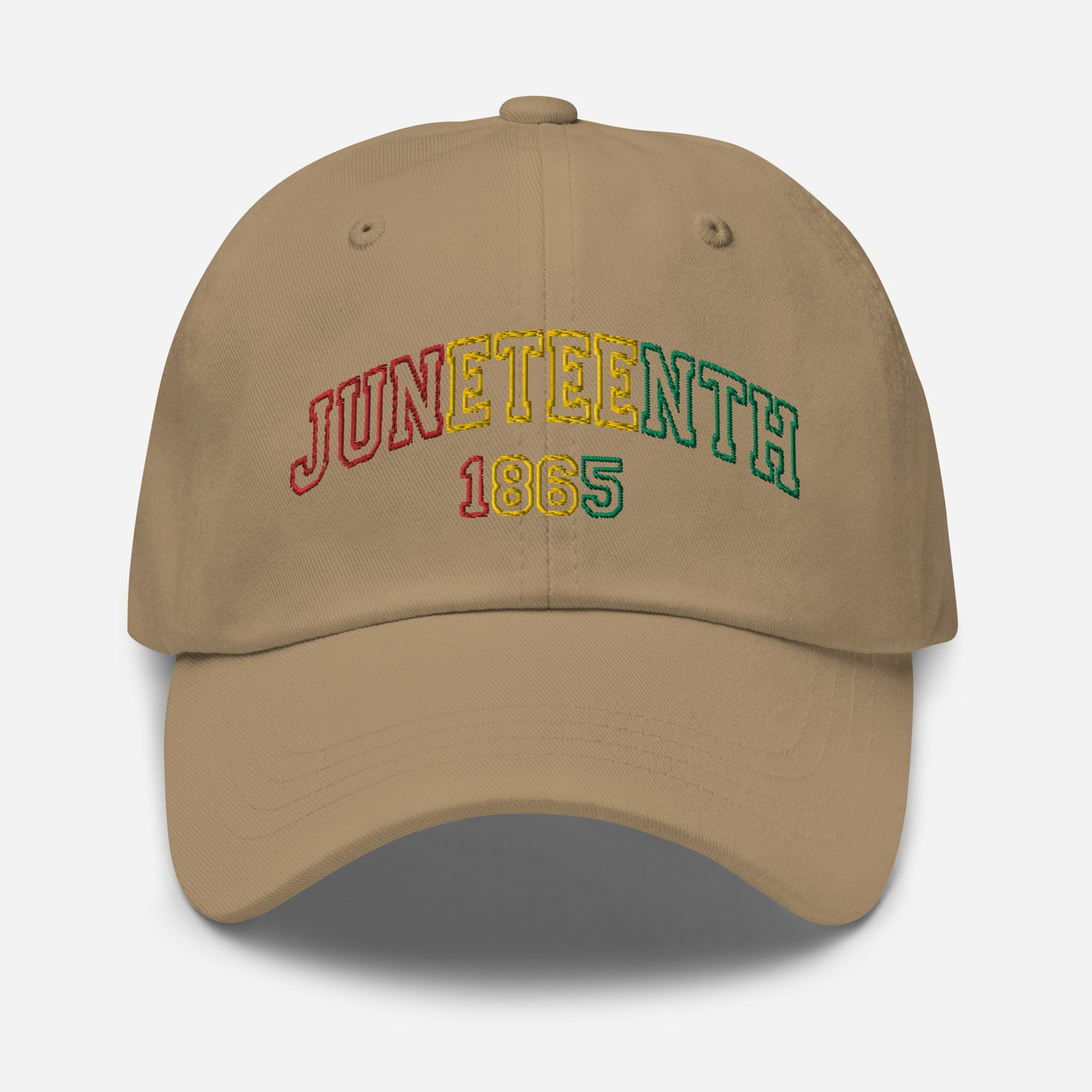 Juneteenth 1865 Varsity Dad hat