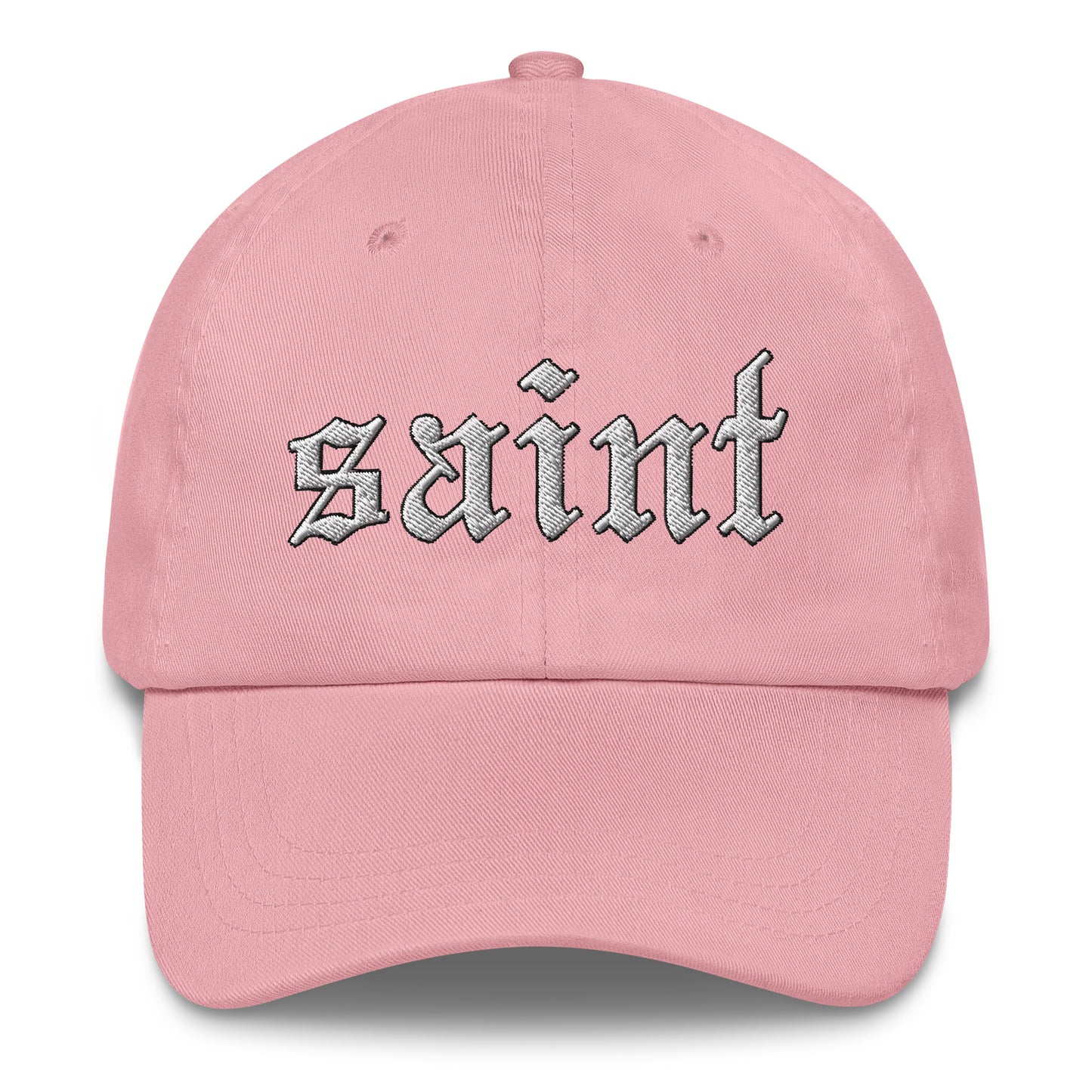 Saint Dad Hat white letters