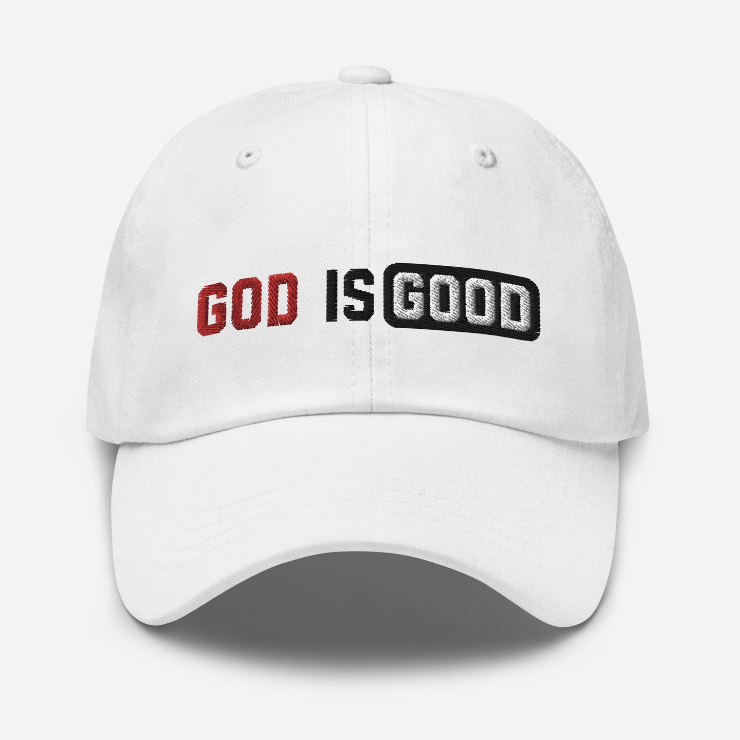 God Is Good Dad Hat black