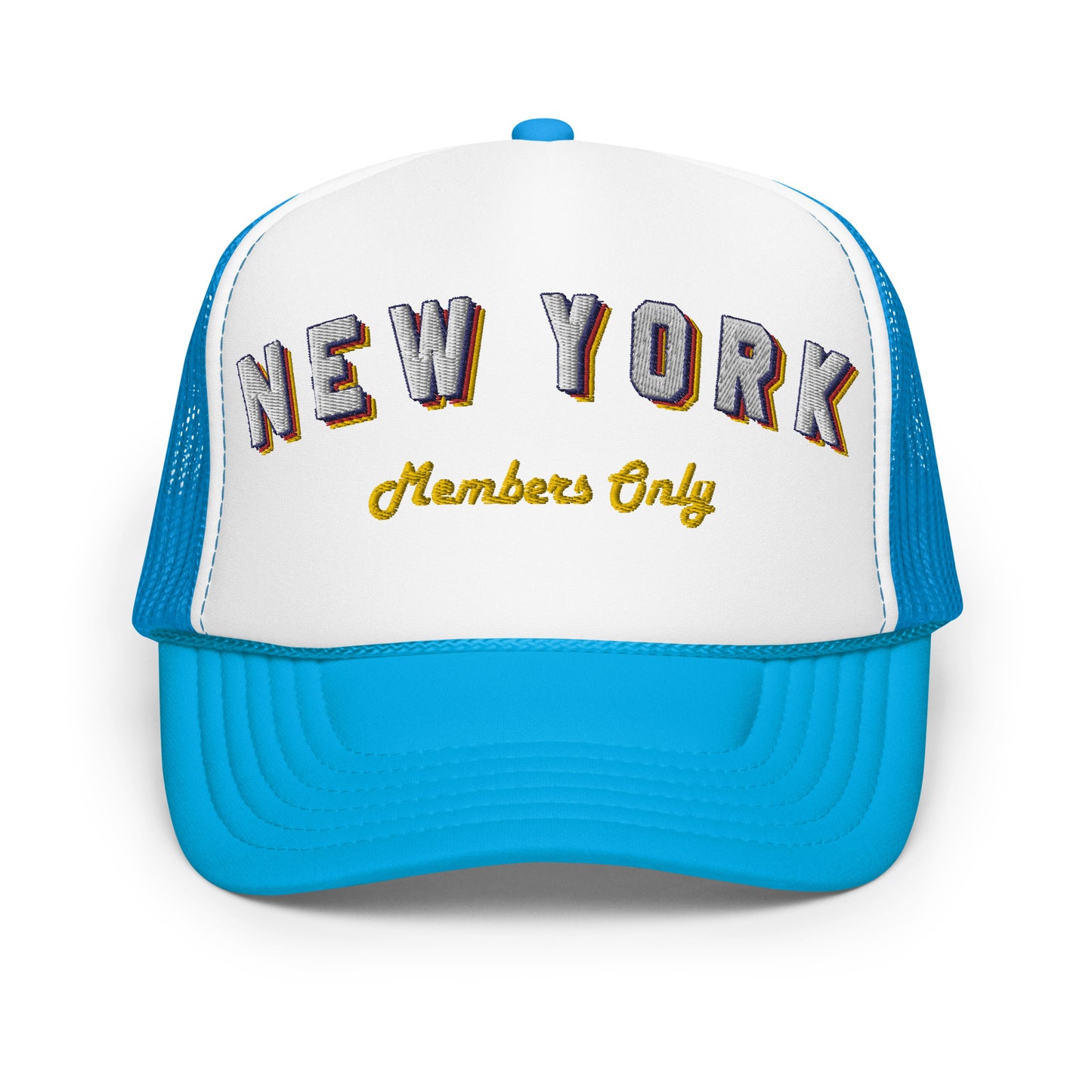 Vintage NY Foam Trucker Hat