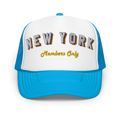 Vintage NY Foam Trucker Hat