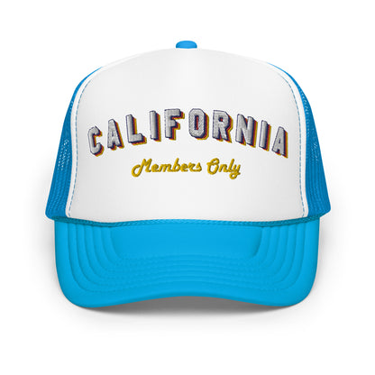 Vintage CA Foam Trucker Hat