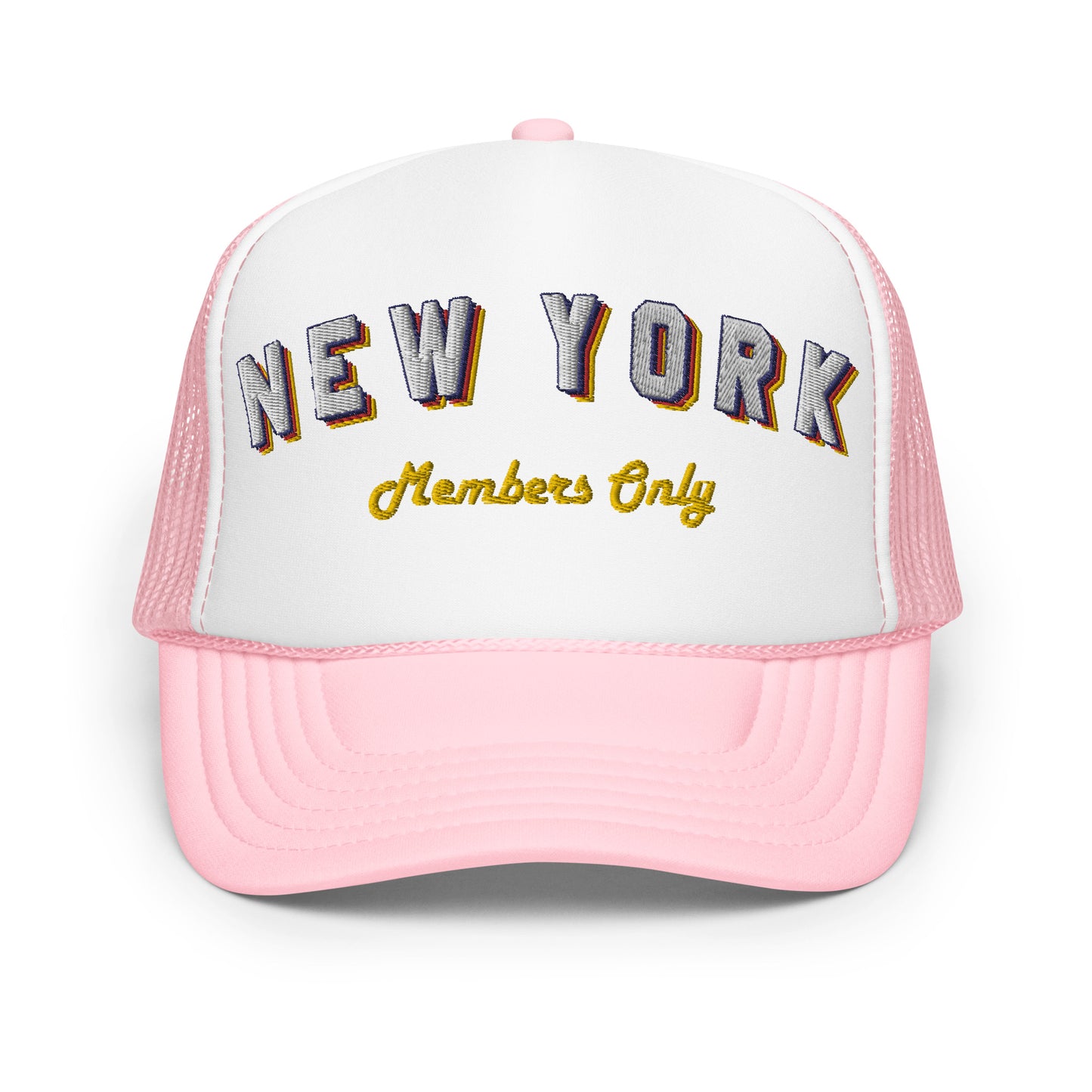 Vintage NY Foam Trucker Hat