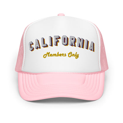 Vintage CA Foam Trucker Hat