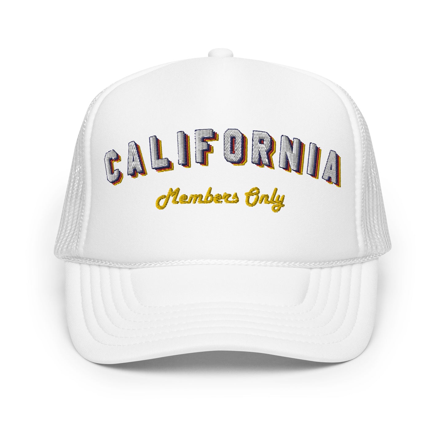 Vintage CA Foam Trucker Hat