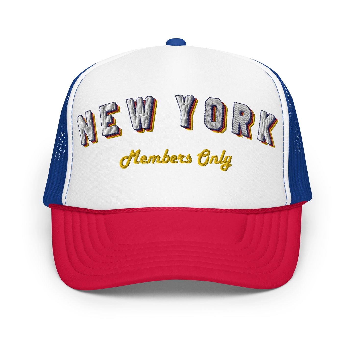 Vintage NY Foam Trucker Hat