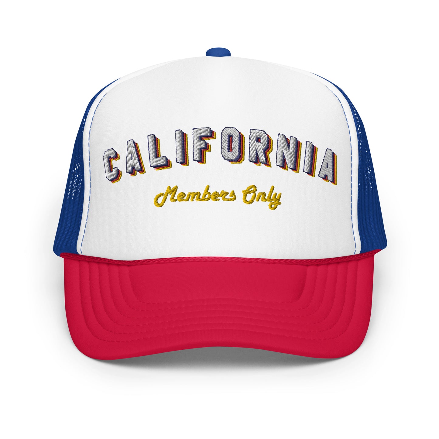 Vintage CA Foam Trucker Hat