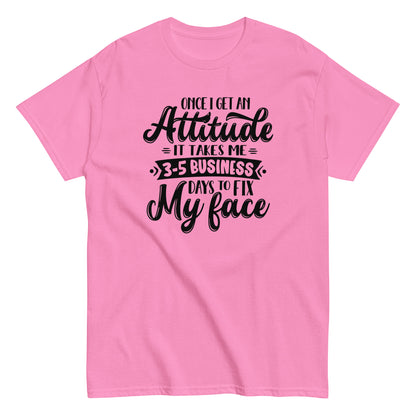 Fix My Face T-Shirt black letters