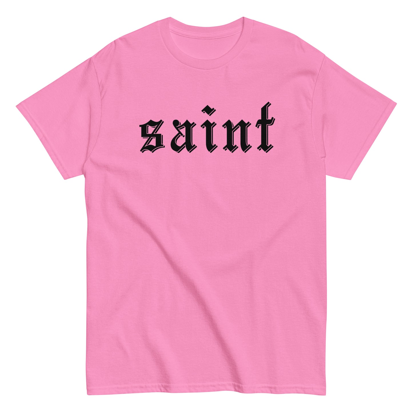 Saint T-Shirt black letters