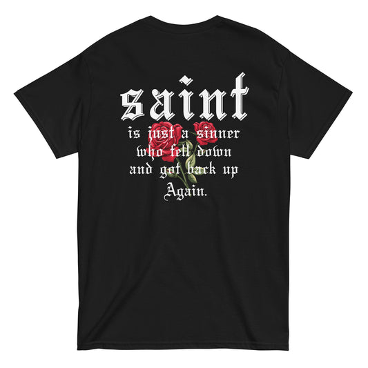 Saint T-Shirt white letters