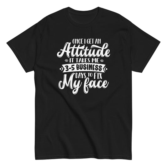 Fix My Face T-Shirt white letters