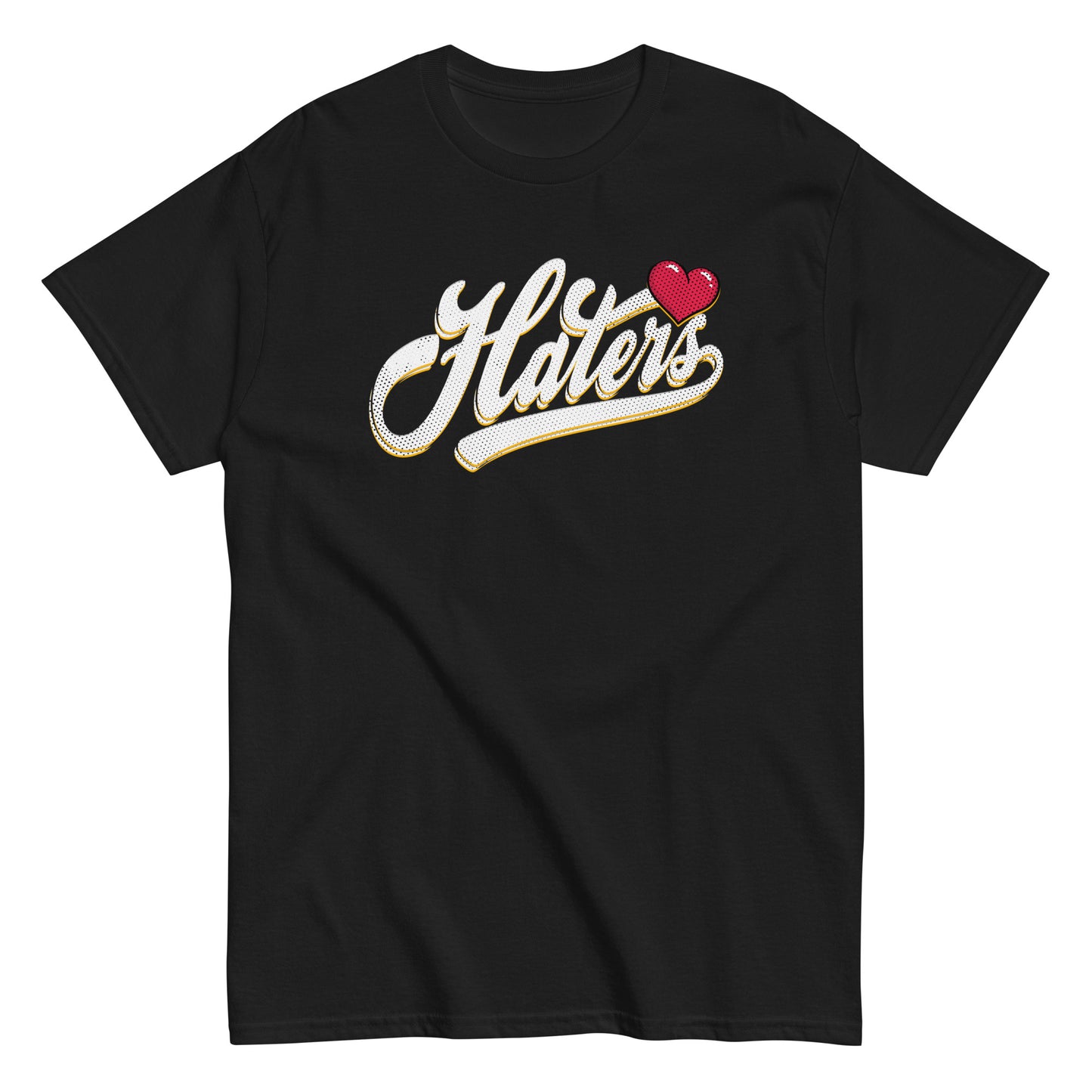 Haters T-Shirt white letters