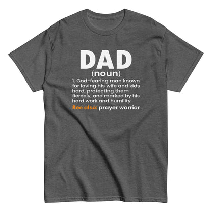 Dad Definition T-Shirt white letters