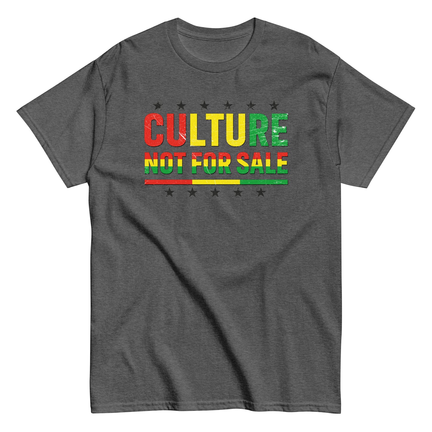 Culture Not For Sale T-Shirt black stars