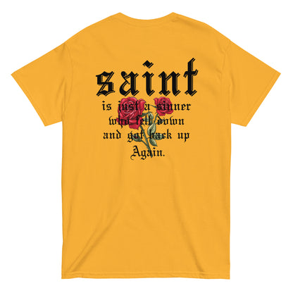 Saint T-Shirt black letters