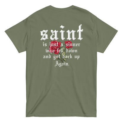 Saint T-Shirt white letters