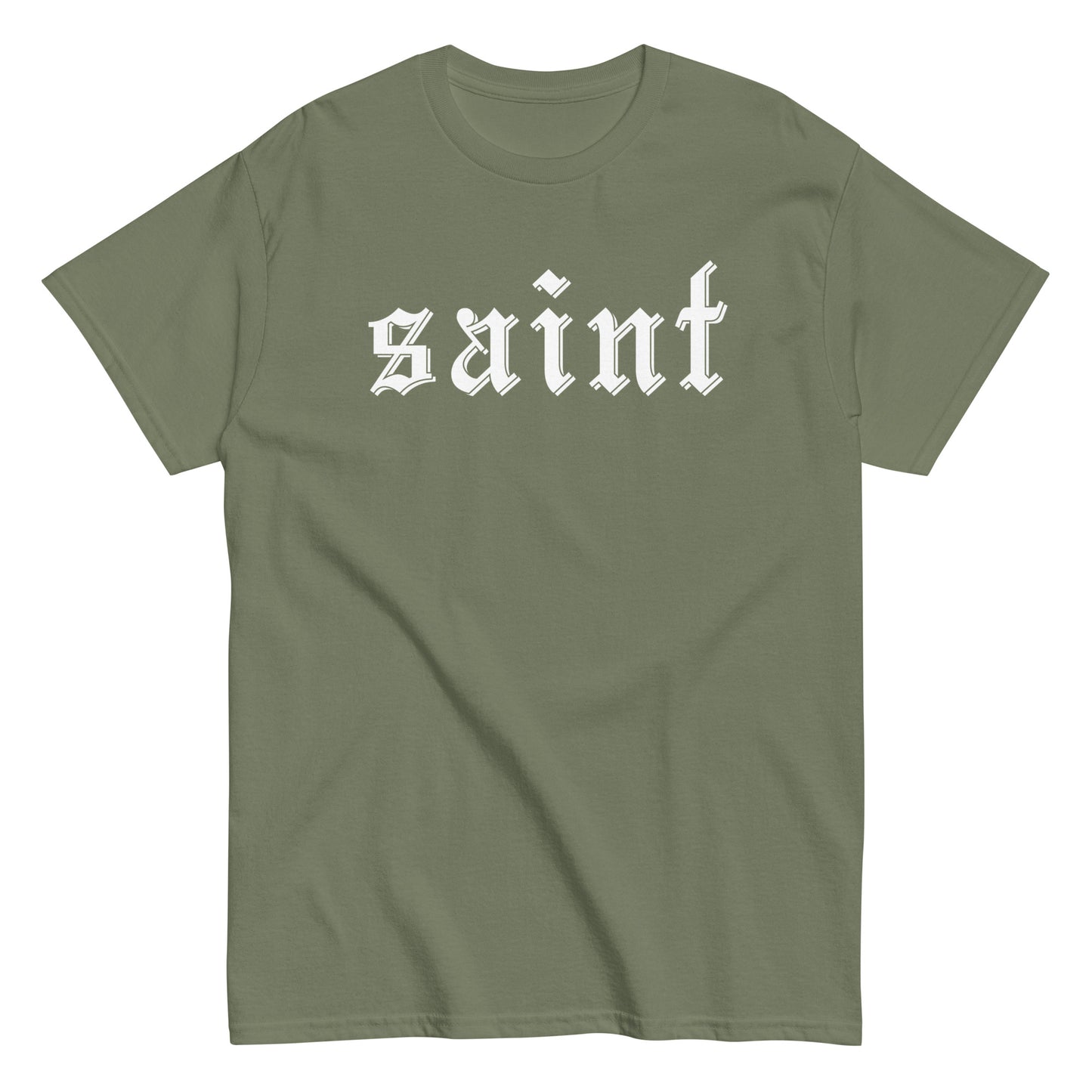 Saint T-Shirt white letters