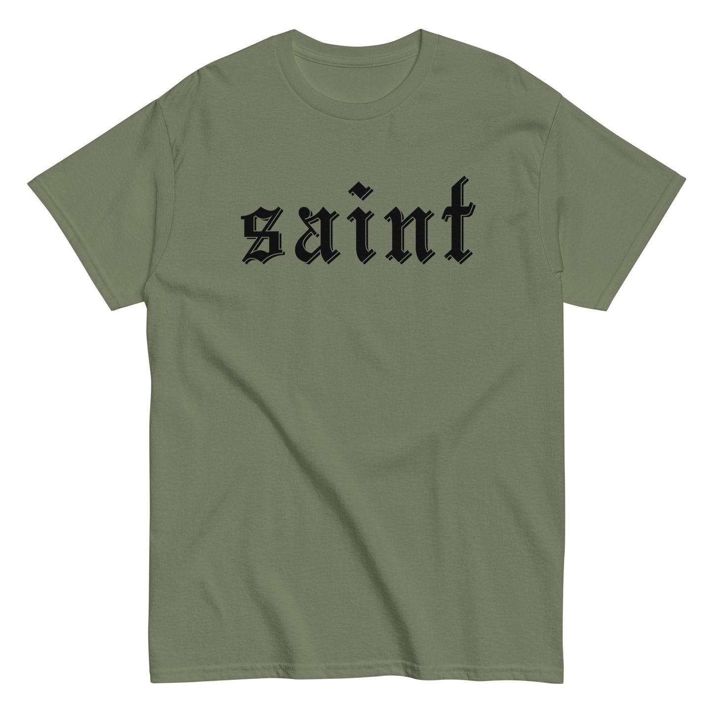 Saint T-Shirt black letters