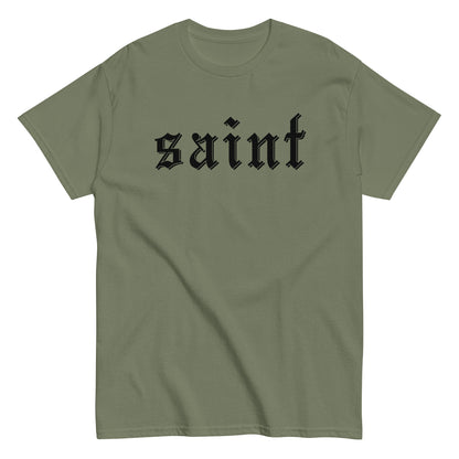 Saint T-Shirt black letters