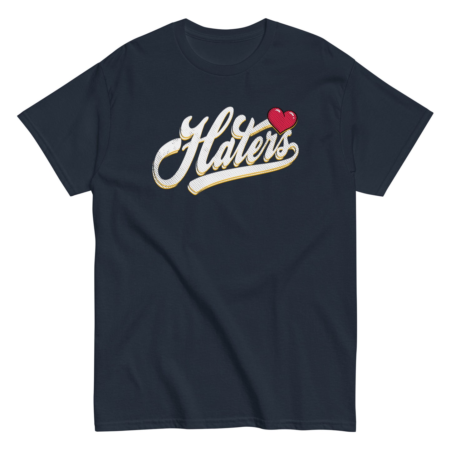 Haters T-Shirt white letters