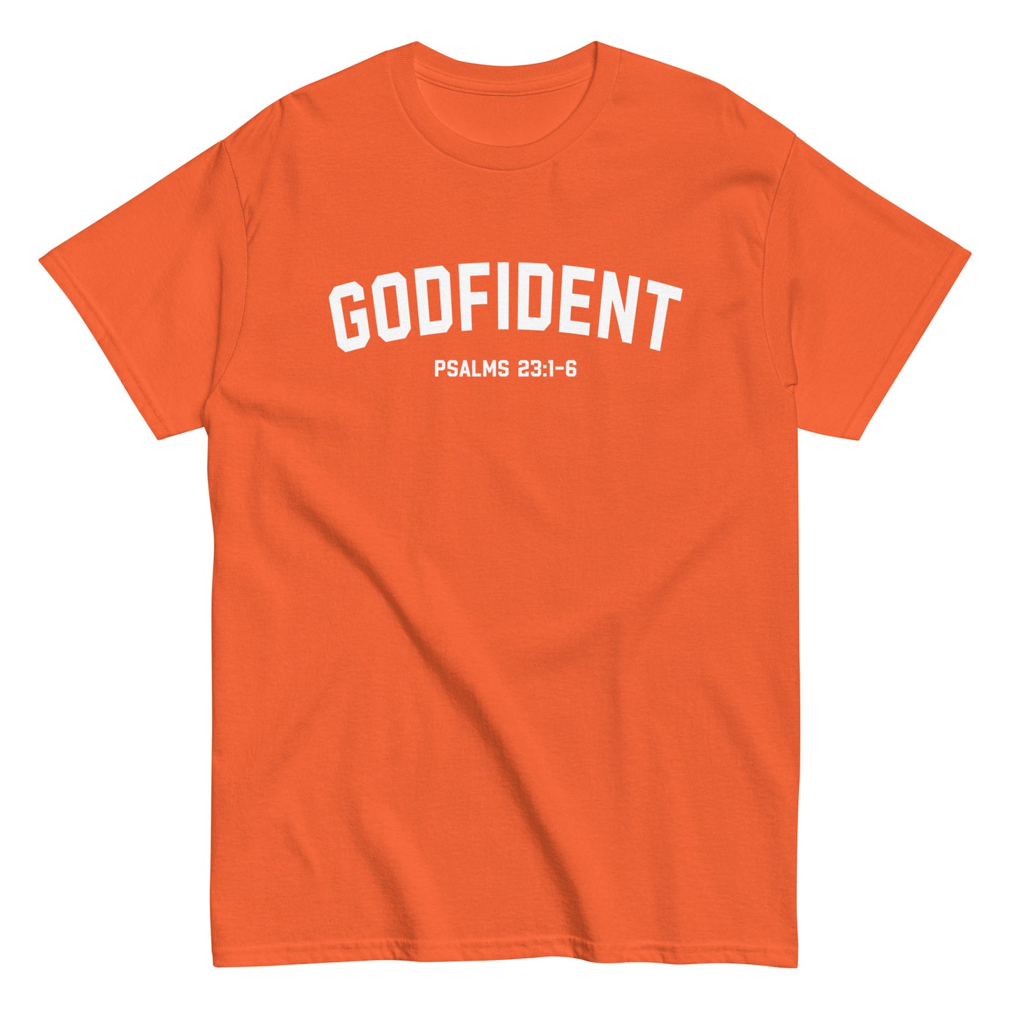 Godfident T-Shirt white letters