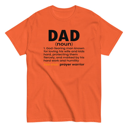 Dad Definition T-Shirt black letters