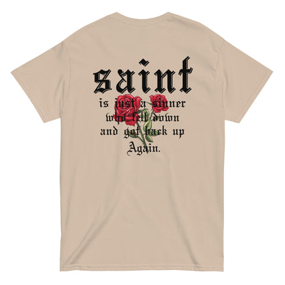 Saint T-Shirt black letters