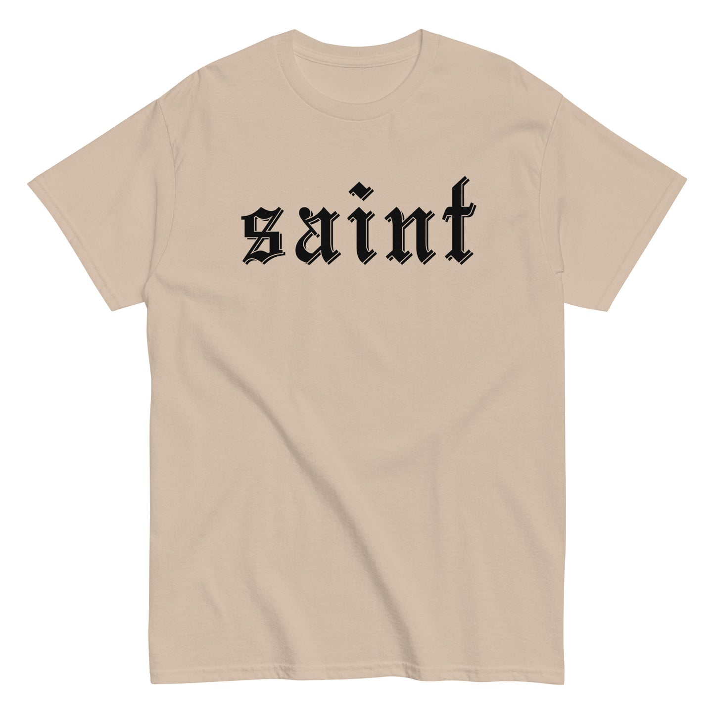 Saint T-Shirt black letters