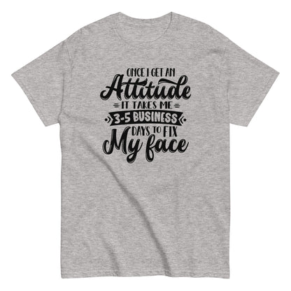 Fix My Face T-Shirt black letters