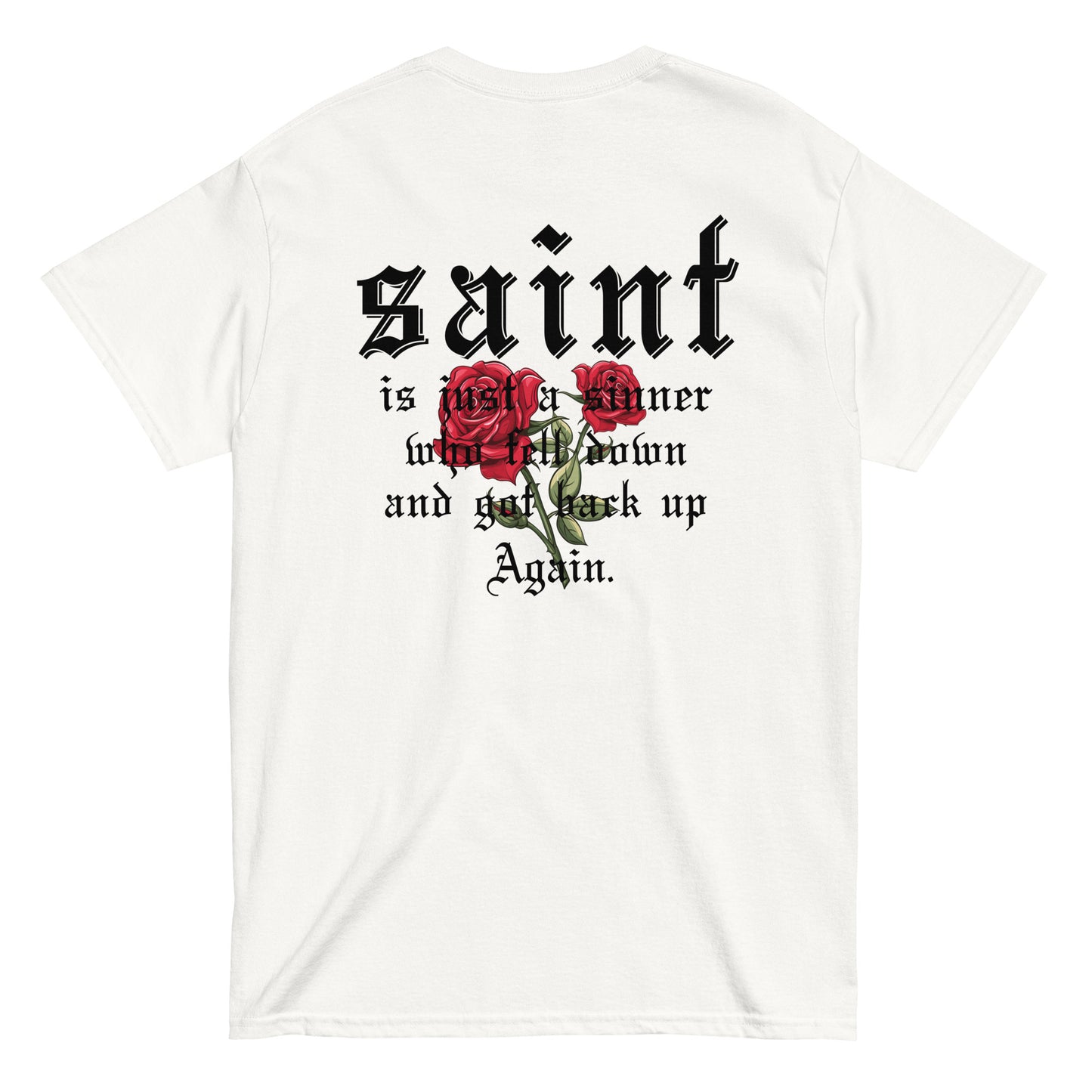 Saint T-Shirt black letters