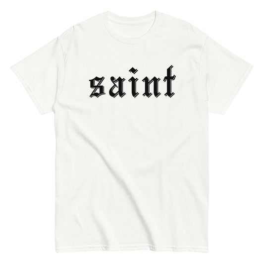 Saint T-Shirt black letters