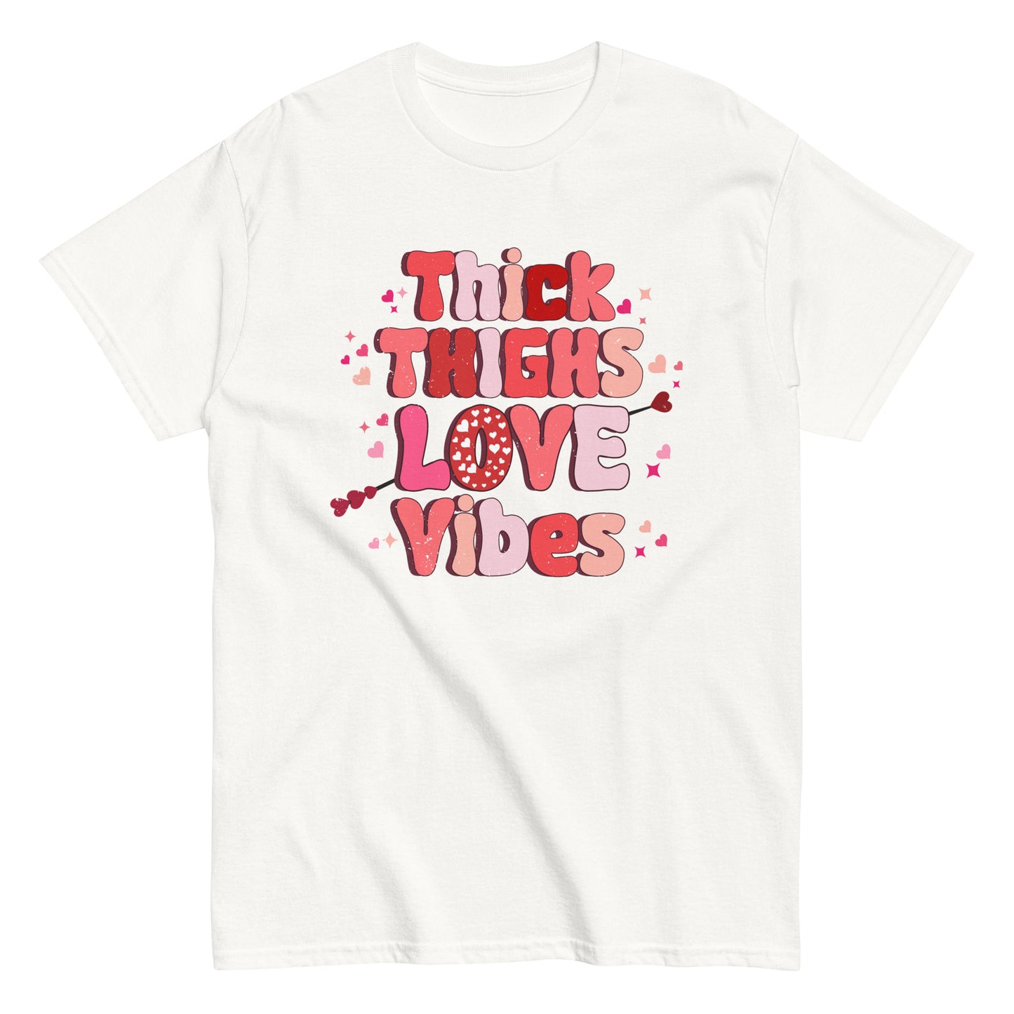 Thick Thighs Love Vibes T-Shirt