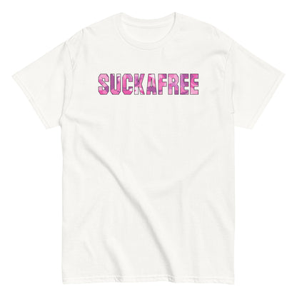 Suckafree Pink Camo T-Shirt