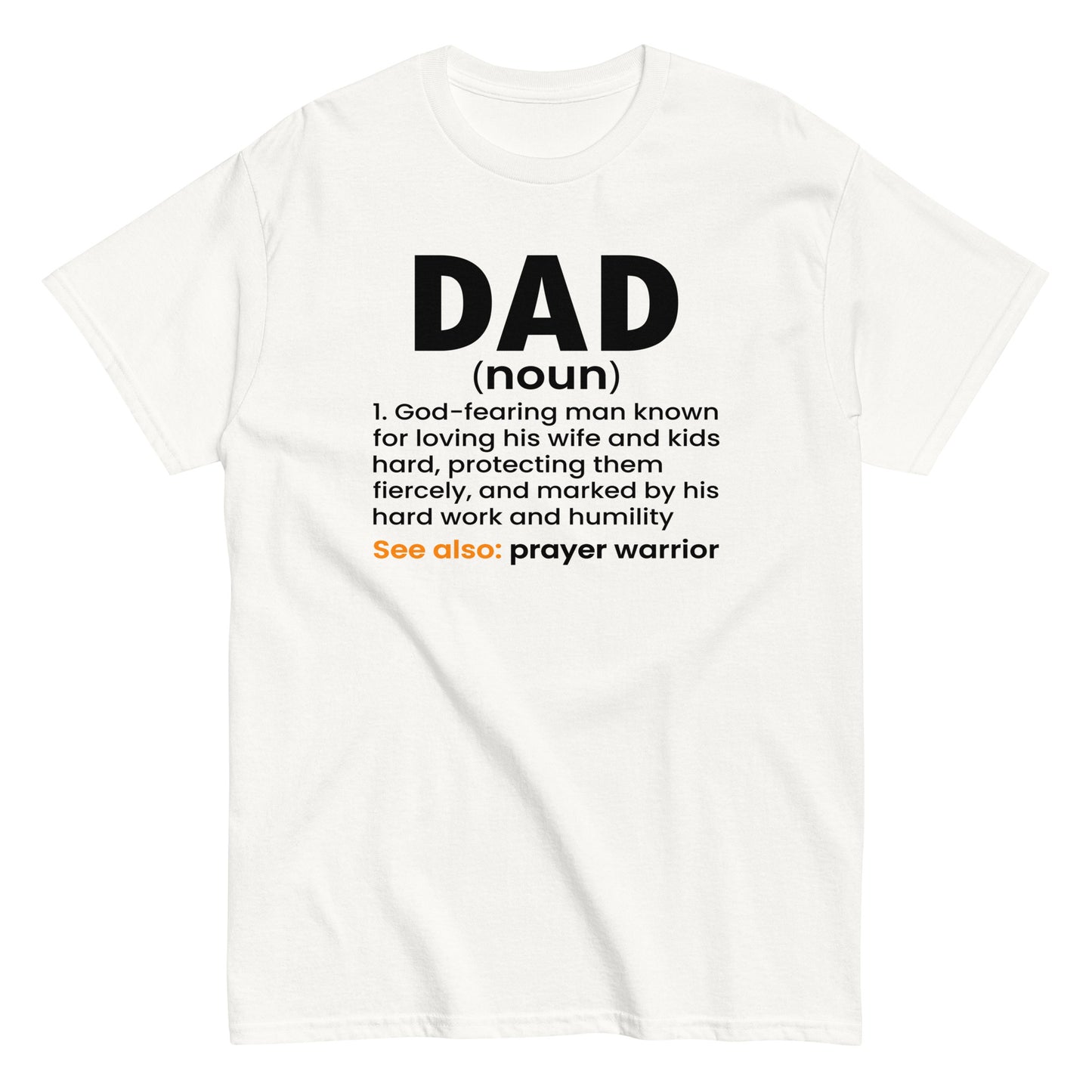 Dad Definition T-Shirt black letters