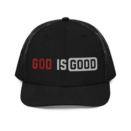 God Is Good Trucker Hat