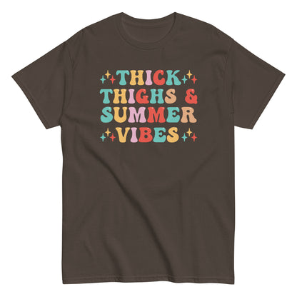 Thick Thighs Summer Vibes T-Shirt