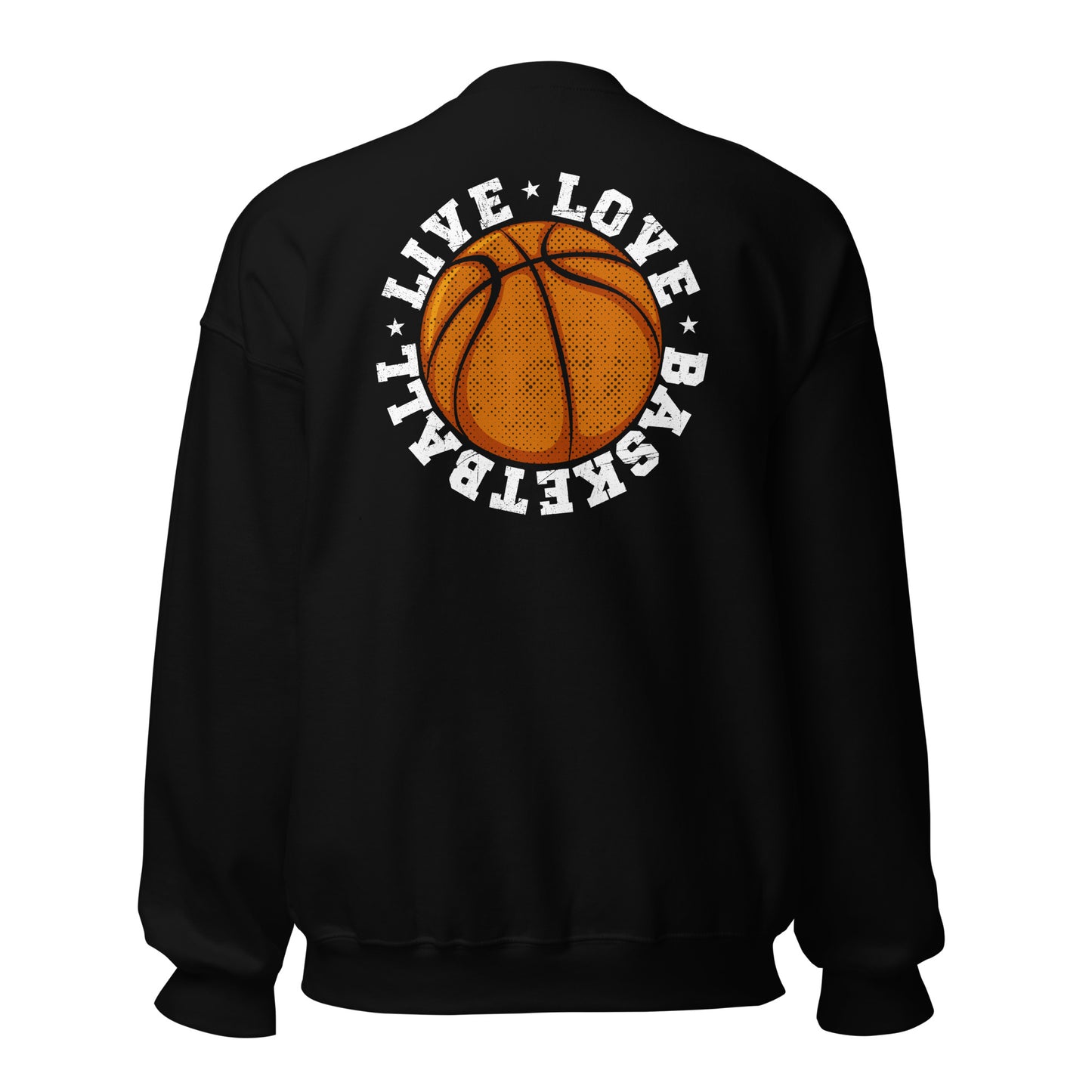 Live Love Basketball Crewneck Sweatshirt