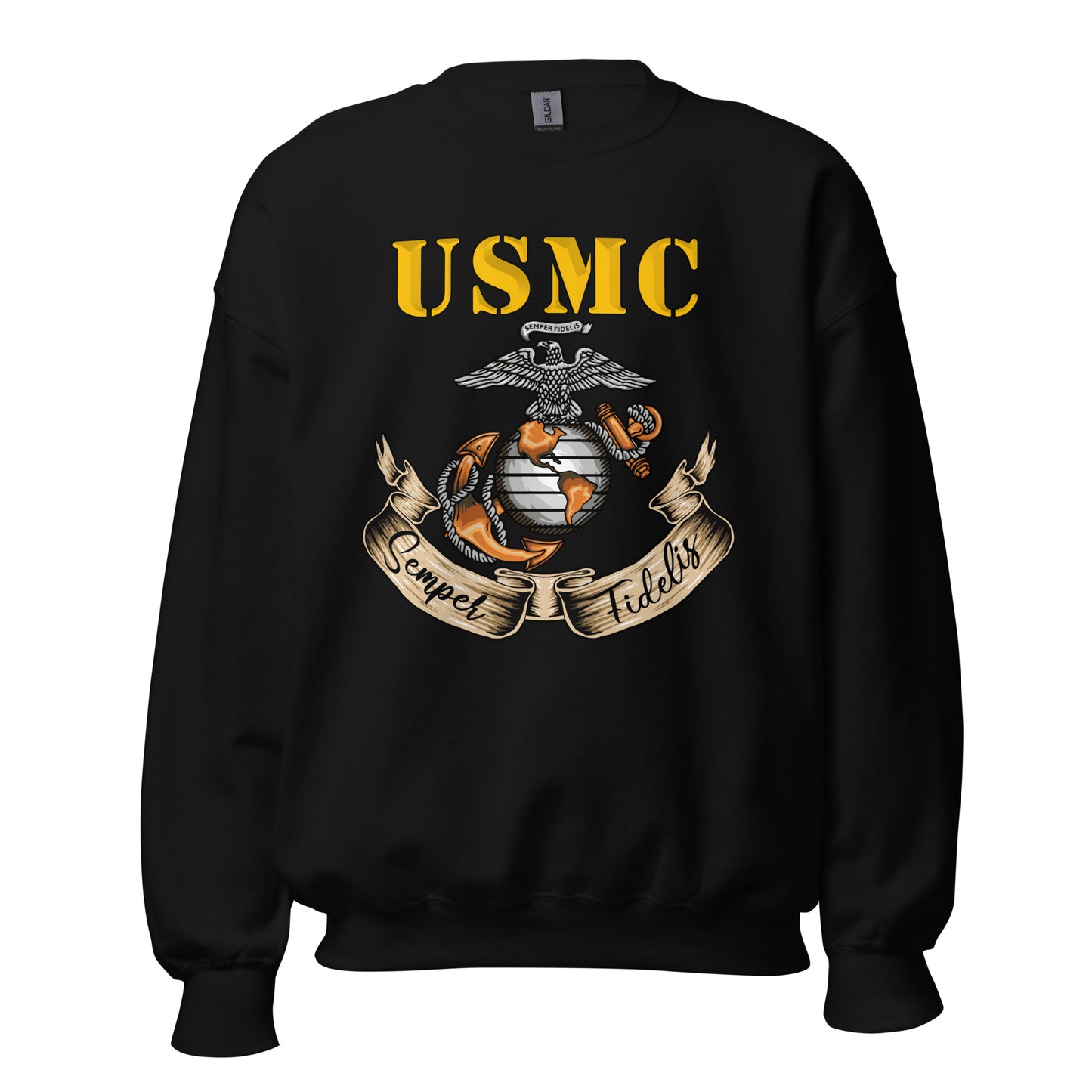 USMC Semper Fidelis Crewneck Sweatshirt