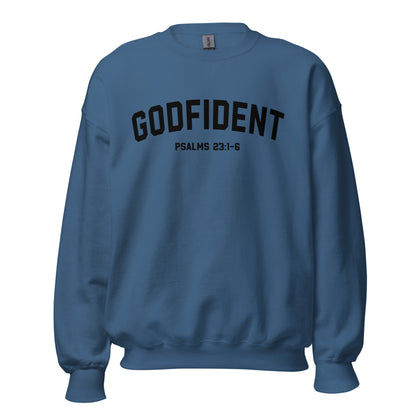 Godfident Crewneck Sweatshirt black letters