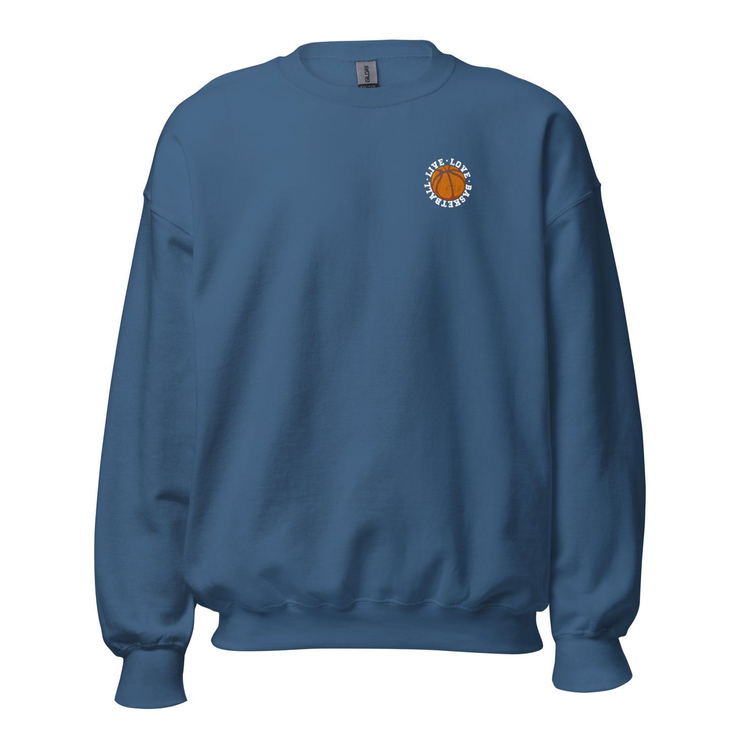 Live Love Basketball Crewneck Sweatshirt