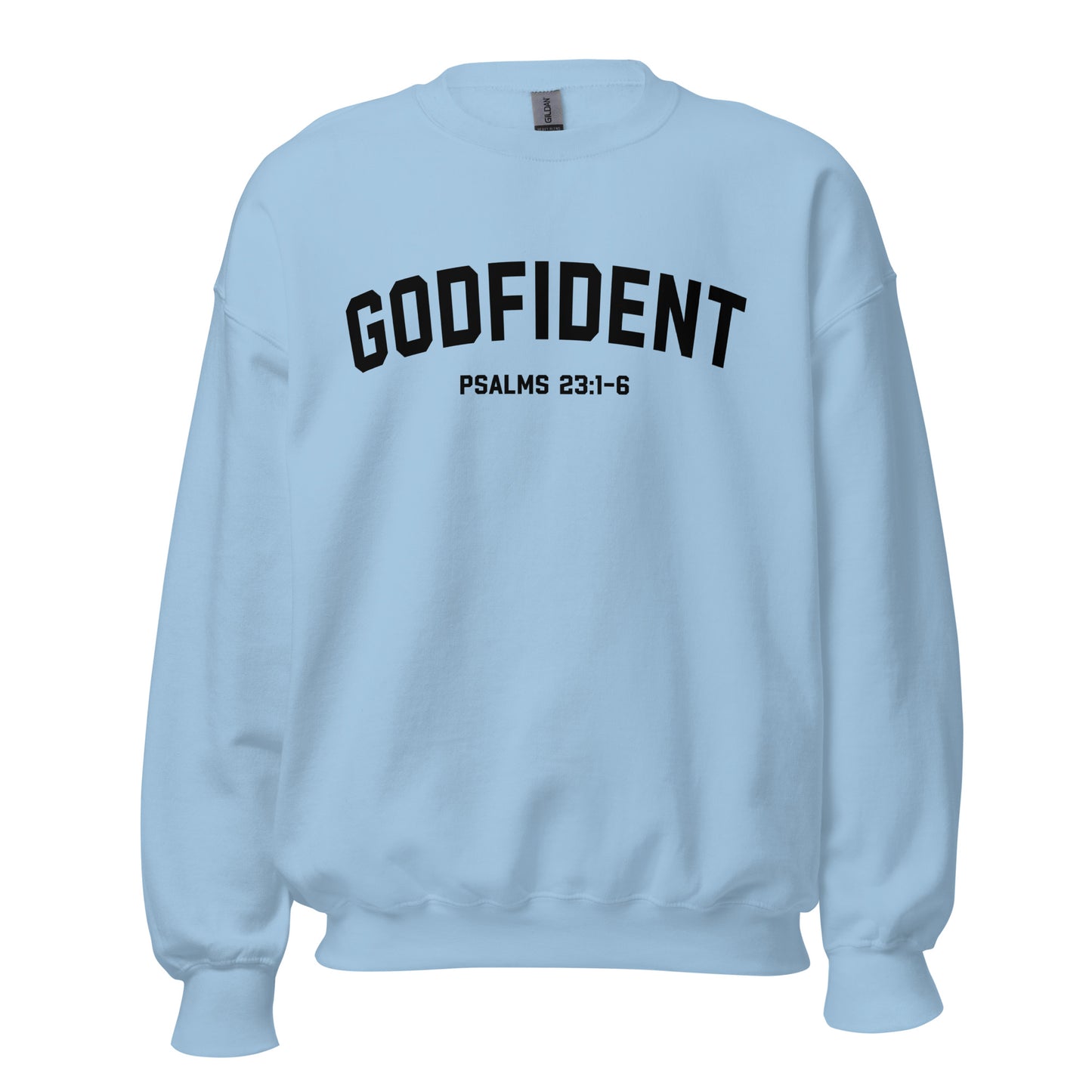 Godfident Crewneck Sweatshirt black letters