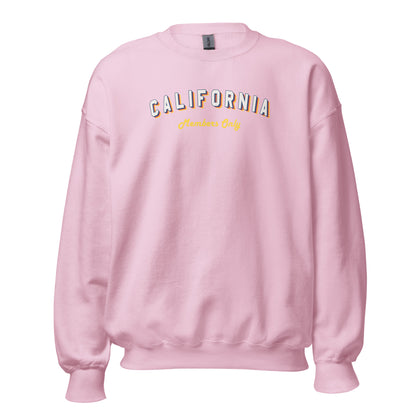 Vintage CA Members Only Crewneck Sweatshirt