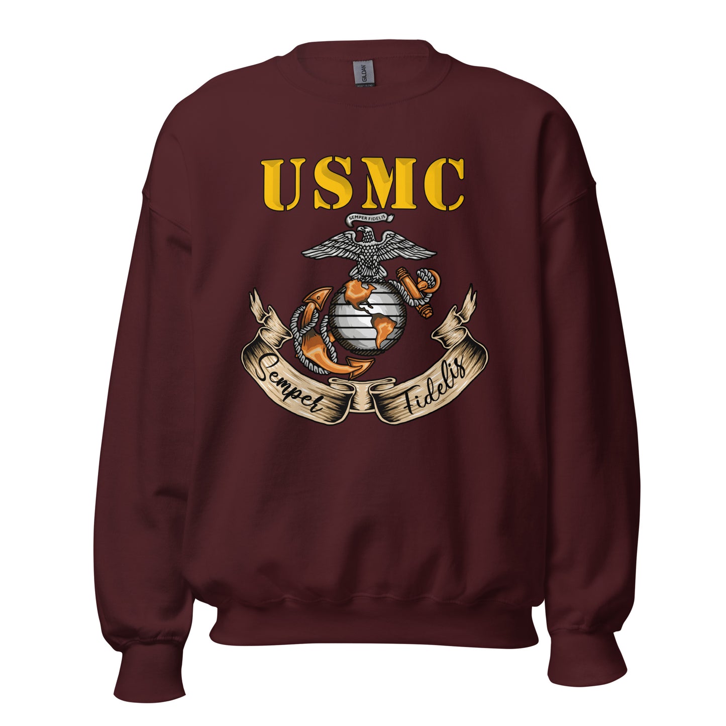 USMC Semper Fidelis Crewneck Sweatshirt