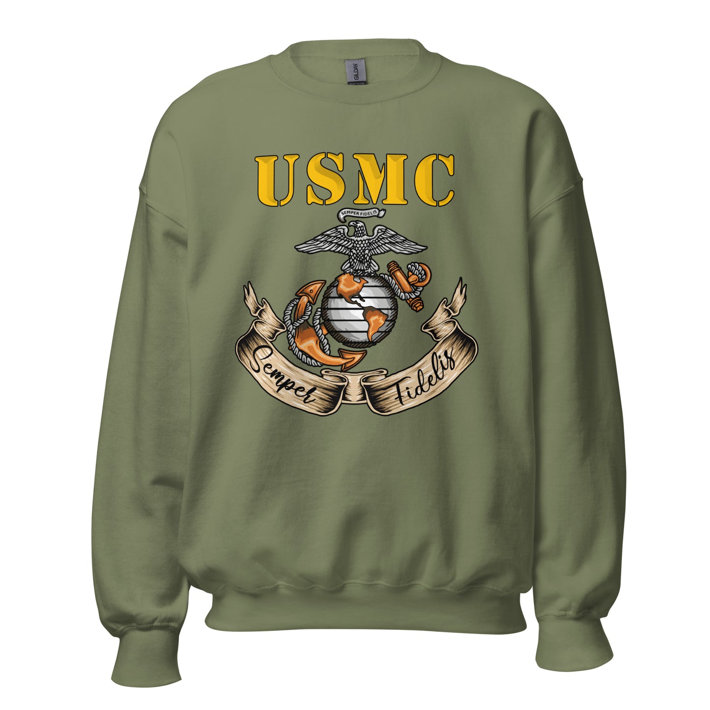 USMC Semper Fidelis Crewneck Sweatshirt