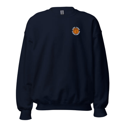 Live Love Basketball Crewneck Sweatshirt