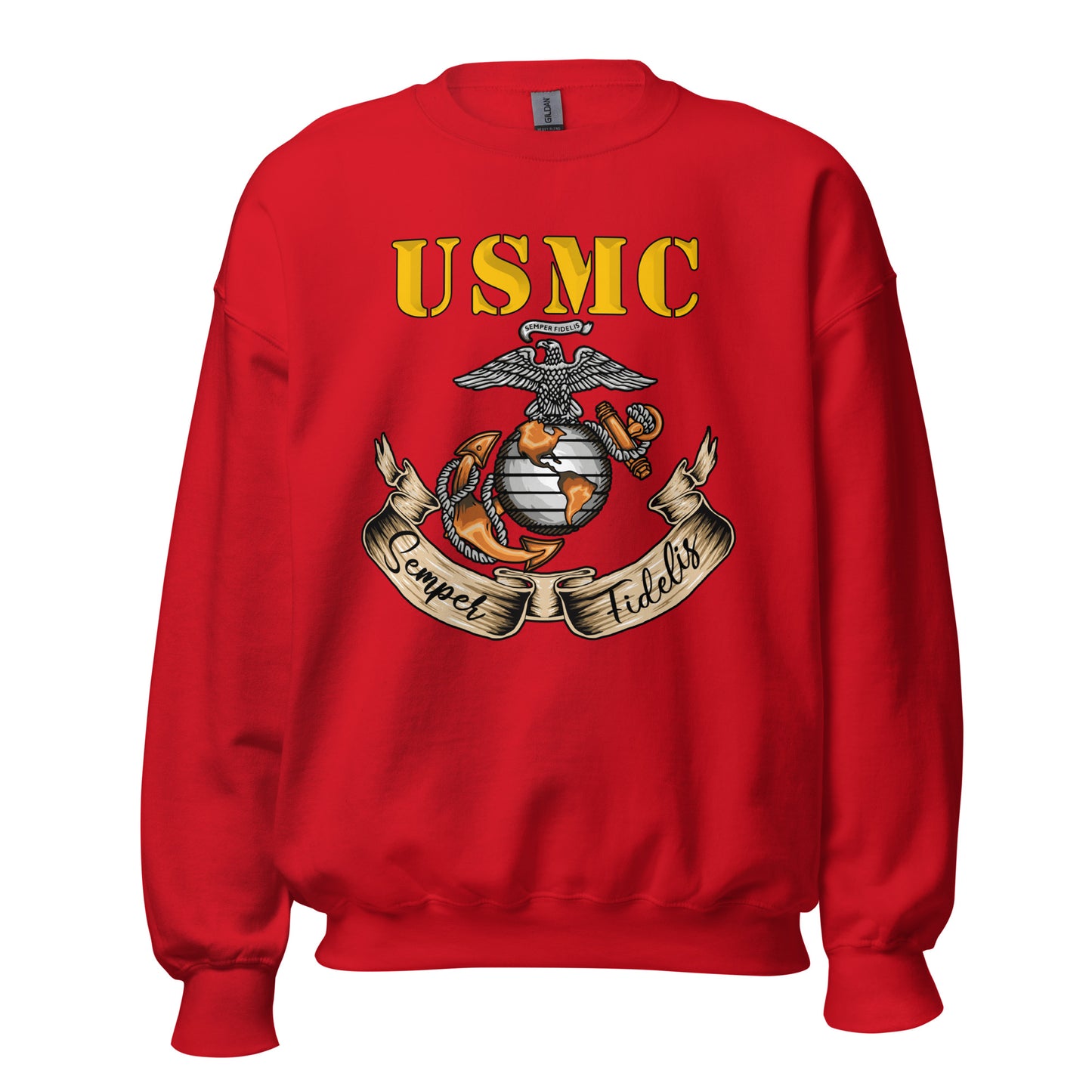 USMC Semper Fidelis Crewneck Sweatshirt