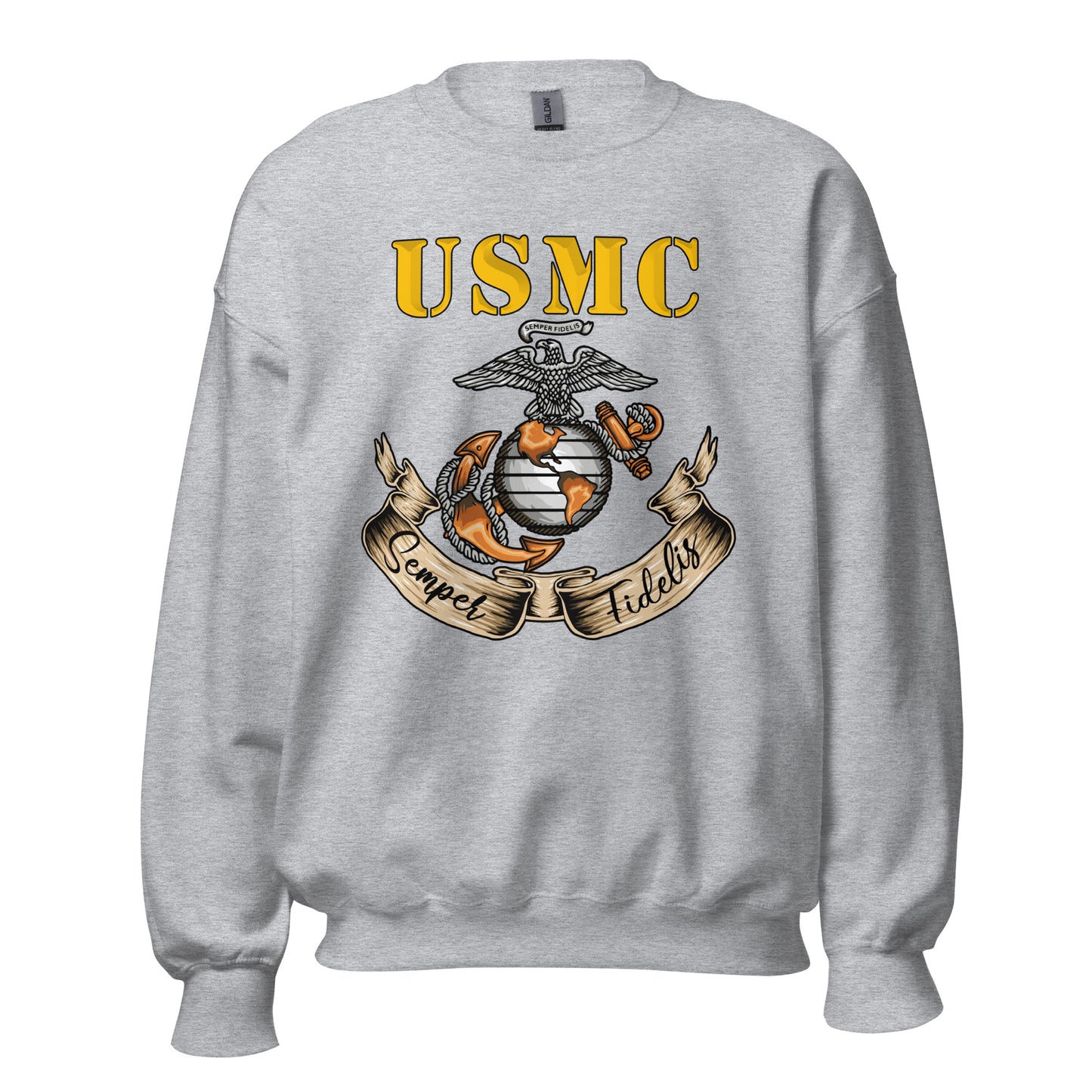 USMC Semper Fidelis Crewneck Sweatshirt